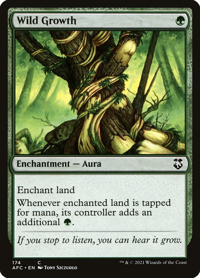 Wild Growth (174) - Forgotten Realms Commander (AFC)