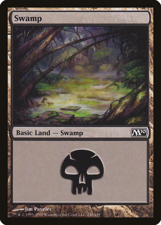 Swamp (240) - Magic 2010 (M10)