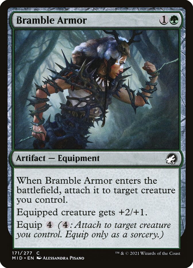 Bramble Armor (171) - Innistrad: Midnight Hunt (MID)