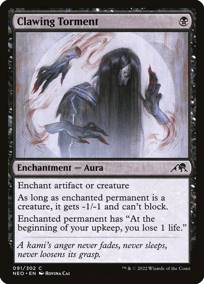 Clawing Torment (91) - Kamigawa: Neon Dynasty (NEO)