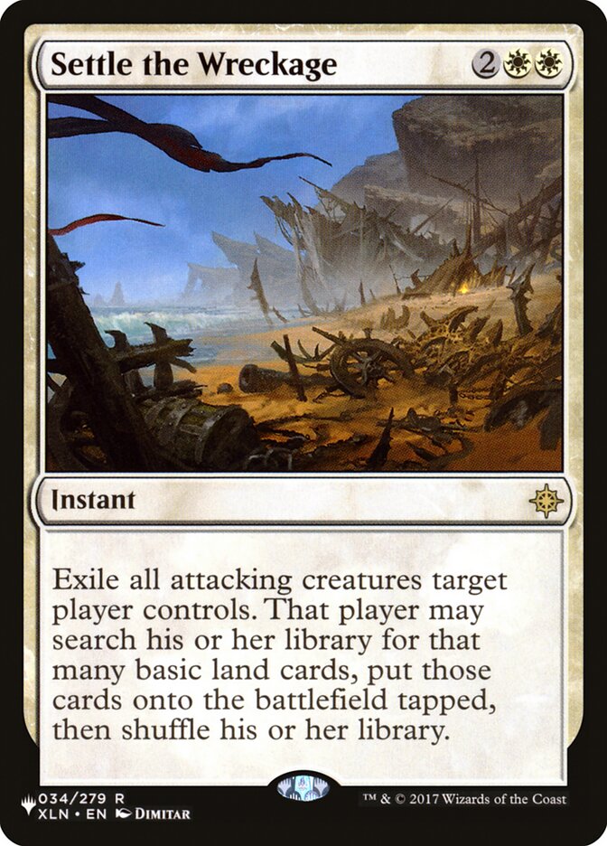 Settle the Wreckage (XLN-34) - The List (PLST)