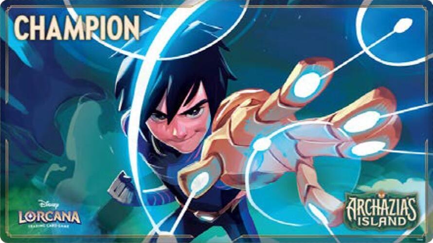 Disney Lorcana: Hiro Hamada - Armor Designer Playmat (Champion)