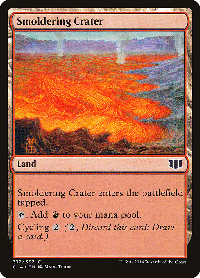 Smoldering Crater (312) - Commander 2014 (C14)