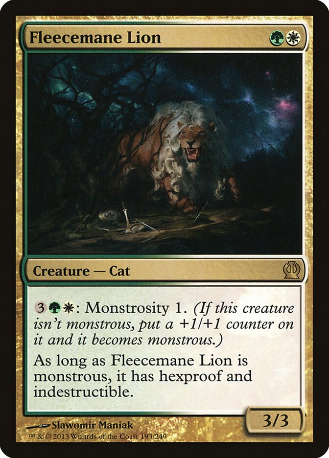Fleecemane Lion (193) - Theros (THS)
