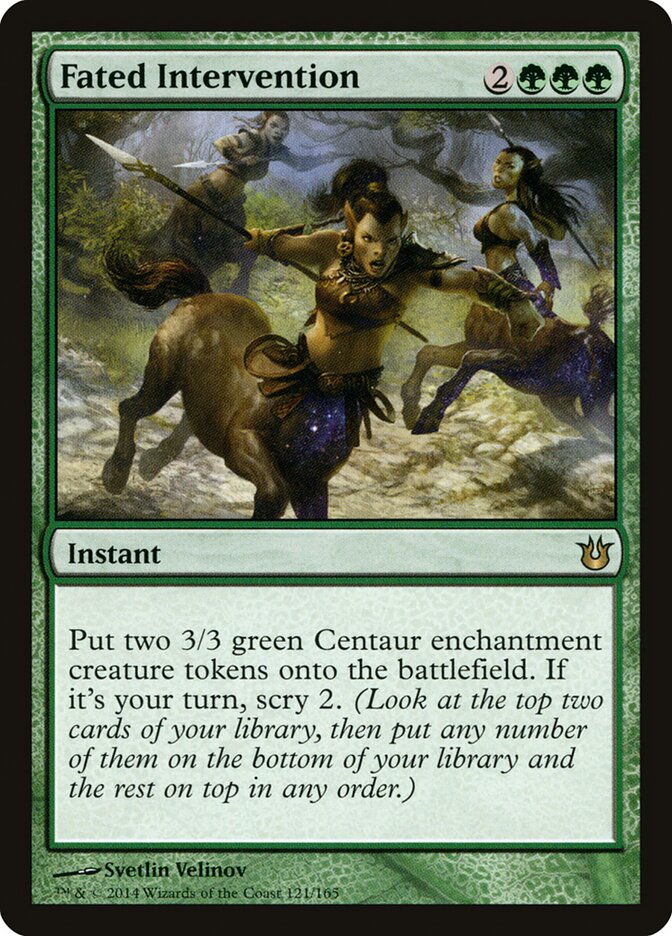 Fated Intervention (121) - Born of the Gods (BNG)