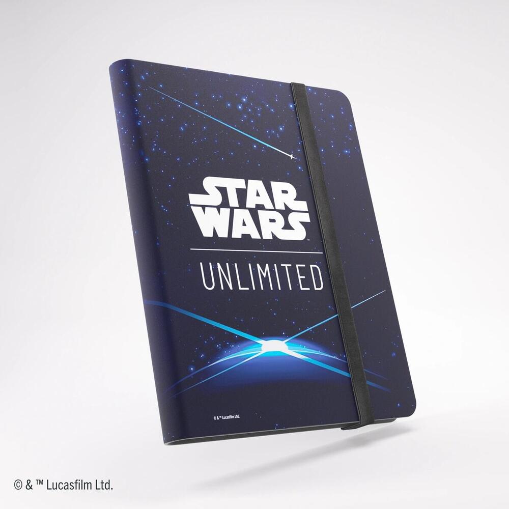 Star Wars: Unlimited Casual Album 18-Pocket Side-Loading - Card Back blue - GameGenic Storage Albums (GGSA)