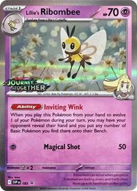 Lillie's Ribombee - 183 (Prerelease) (183) - SV: Scarlet & Violet Promo Cards (SVP)