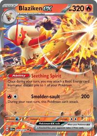 Blaziken ex (24) - SV09: Journey Together (JTG)