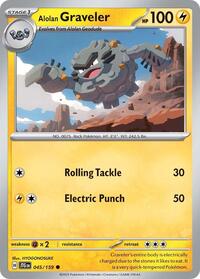 Alolan Graveler (45) - SV09: Journey Together (JTG)