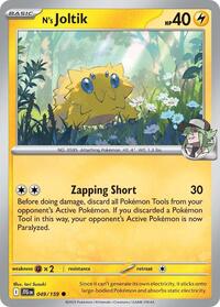 Ns Joltik (49) - SV09: Journey Together (JTG)