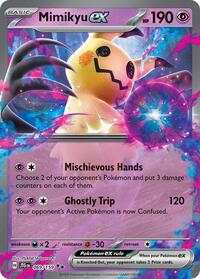 Mimikyu ex (69) - SV09: Journey Together (JTG)