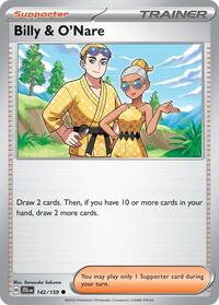 Billy and ONare (142) - SV09: Journey Together (JTG)