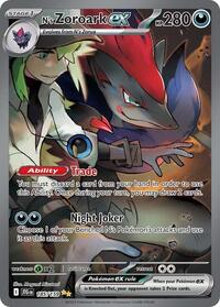 Ns Zoroark ex (185) - SV09: Journey Together (JTG)