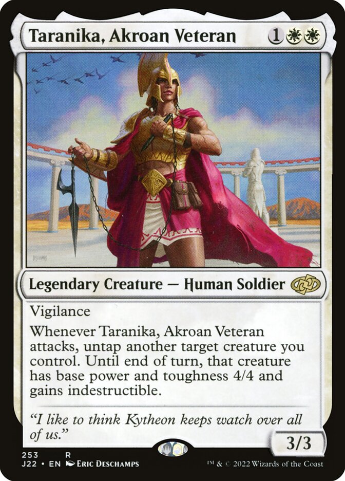 Taranika, Akroan Veteran (253) - Jumpstart 2022 (J22)
