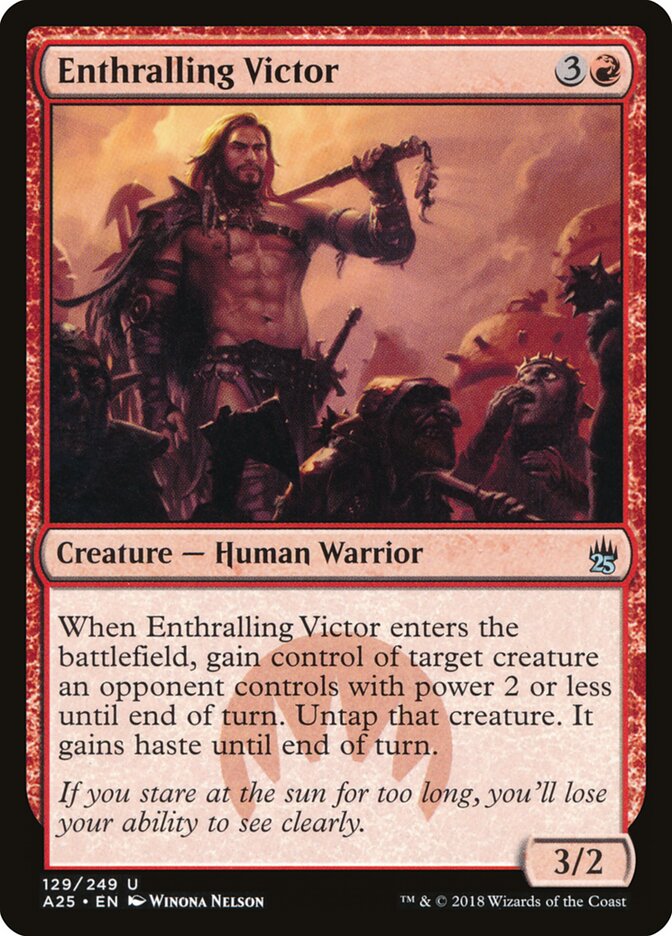 Enthralling Victor (129) - Masters 25 (A25)
