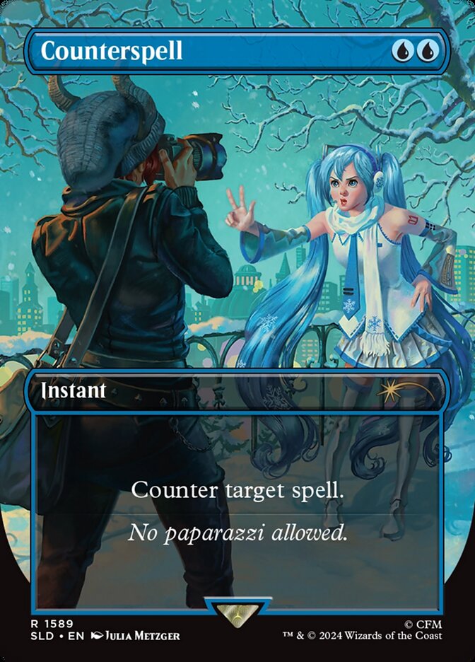 Counterspell (1589) - Secret Lair Drop (SLD)
