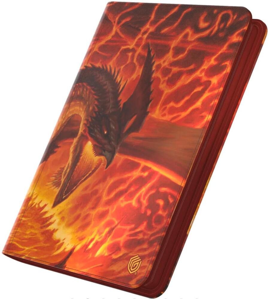 Magic: The Gathering Tarkir: Dragonstorm Zipfolio - Magmatic Hellkite