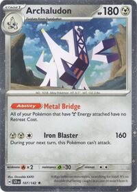 Archaludon - 107/142 (Cosmos Holo) (107) - Miscellaneous Cards & Products (MCAP)