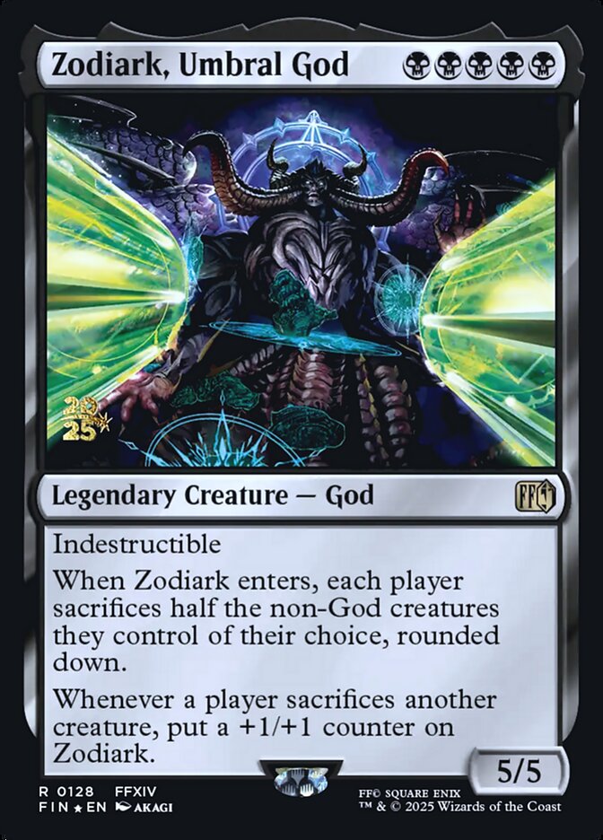 Zodiark, Umbral God (128s) - Final Fantasy Promos (PFIN)