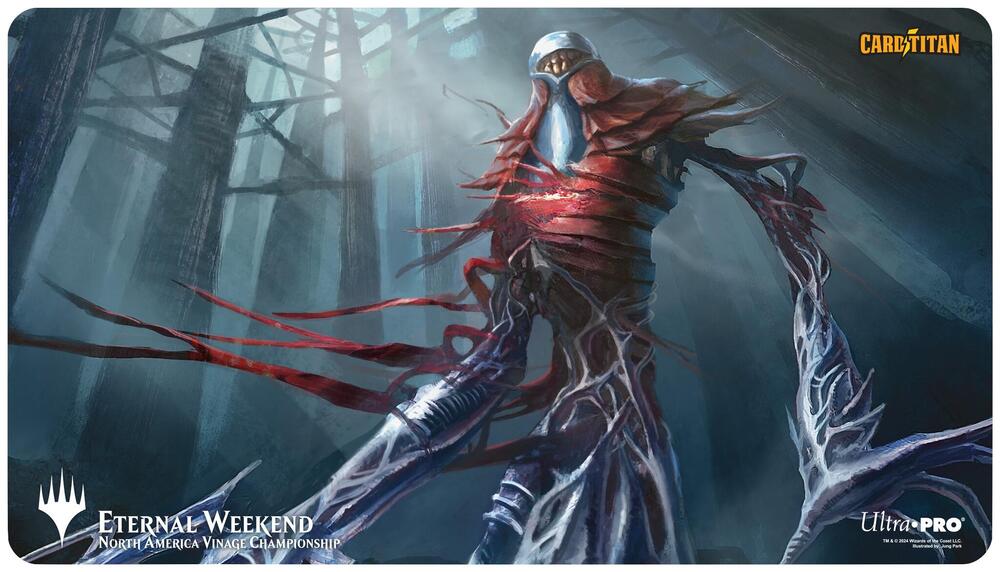 Eternal Weekend Championship 2024 Ultra Pro Exclusive Playmat for Magic: The Gathering - Phyrexian Metamorph - Ultra Pro Playmats