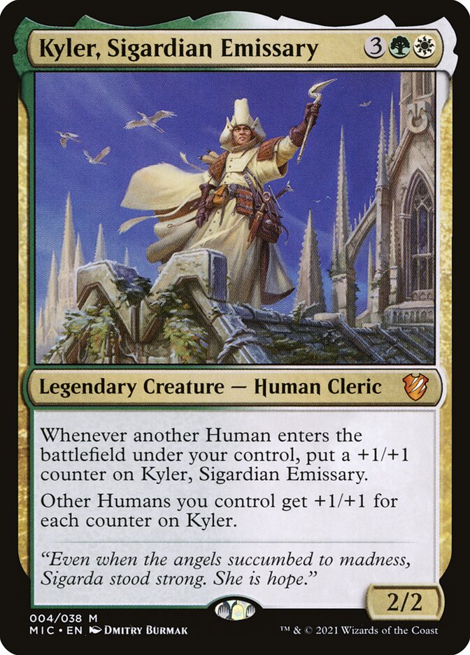 Kyler, Sigardian Emissary (4) - Midnight Hunt Commander (MIC)