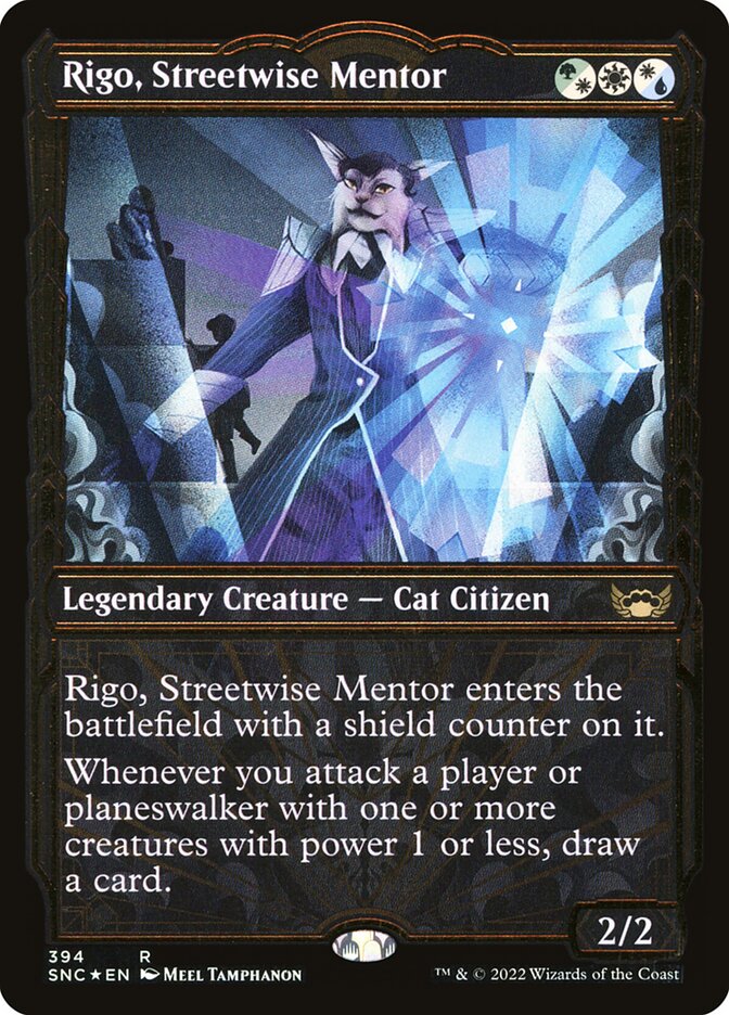 Rigo, Streetwise Mentor (394) - Streets of New Capenna (SNC)