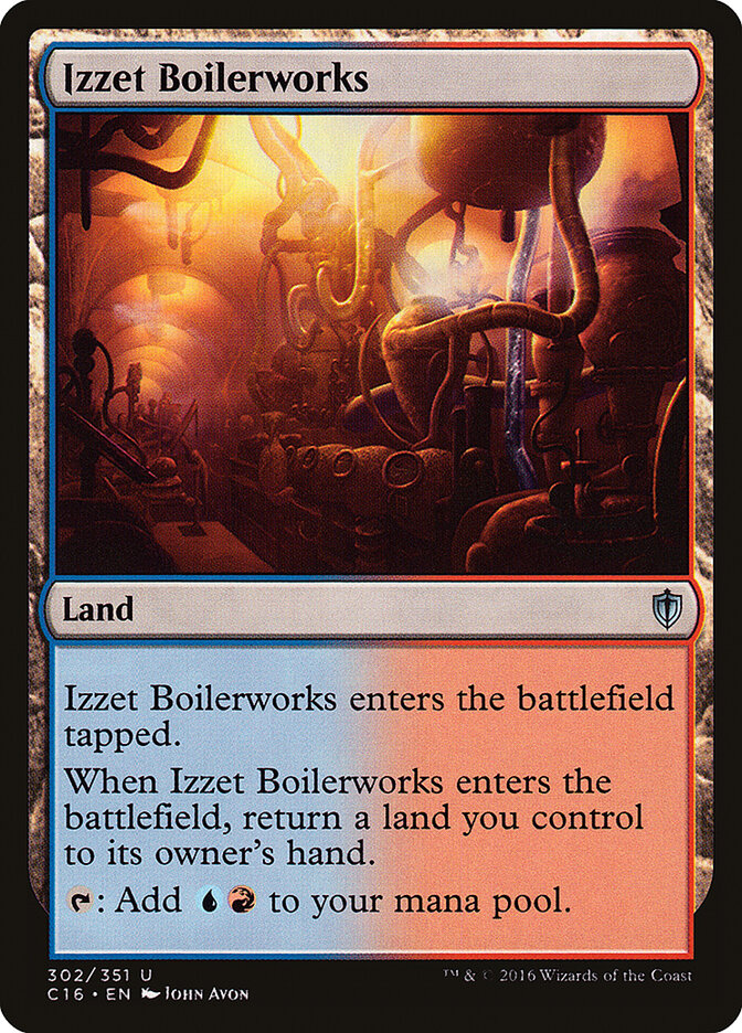 Izzet Boilerworks (302) - Commander 2016 (C16)
