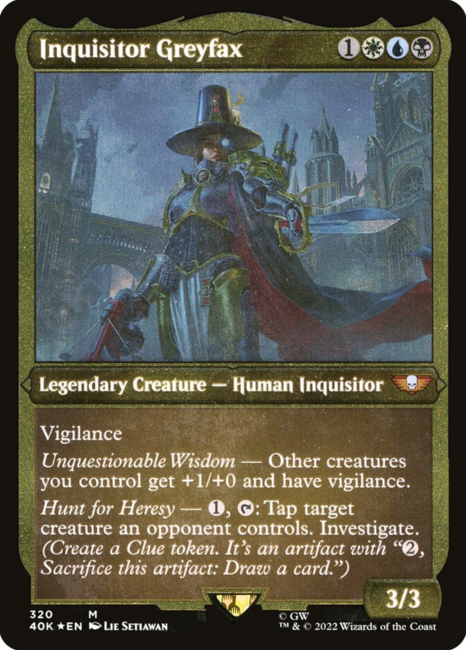 Inquisitor Greyfax (320) - Warhammer 40,000 Commander (40K)