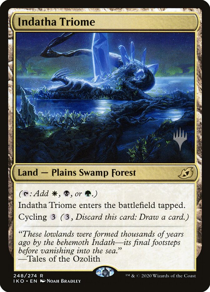 Indatha Triome (248p) - Ikoria: Lair of Behemoths Promos (PIKO)