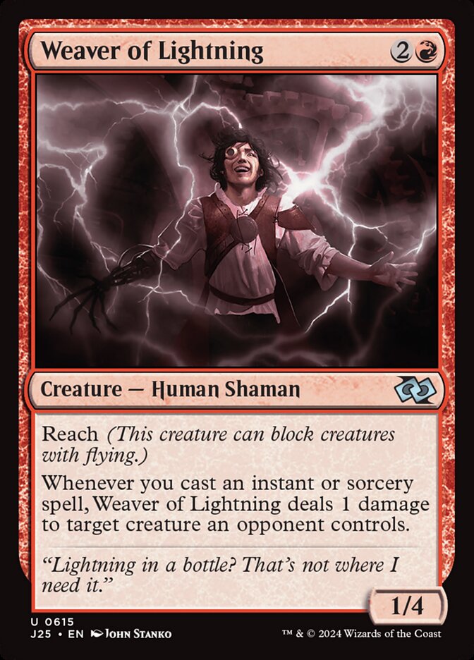 Weaver of Lightning (615) - Foundations Jumpstart (J25)