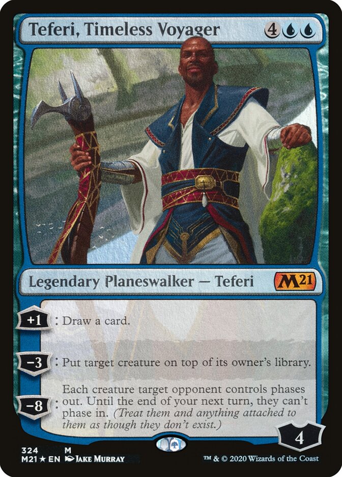 Teferi, Timeless Voyager (324) - Core Set 2021 (M21)