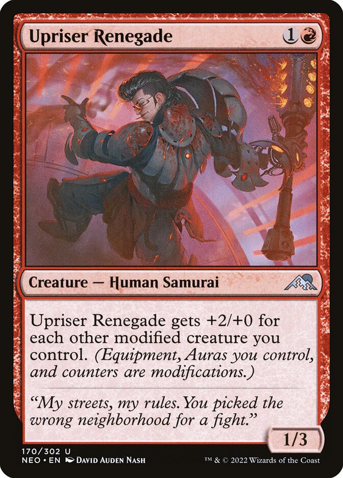 Upriser Renegade (170) - Kamigawa: Neon Dynasty (NEO)