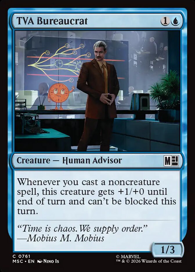 TVA Bureaucrat (761) - Marvel Super Heroes Commander (MSC)