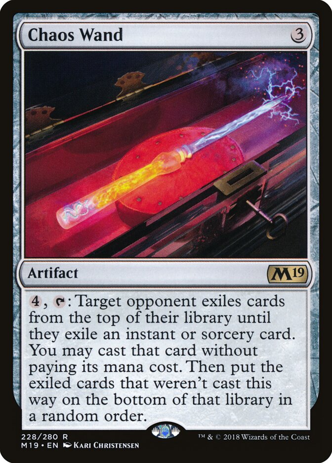Chaos Wand (228) - Core Set 2019 (M19)