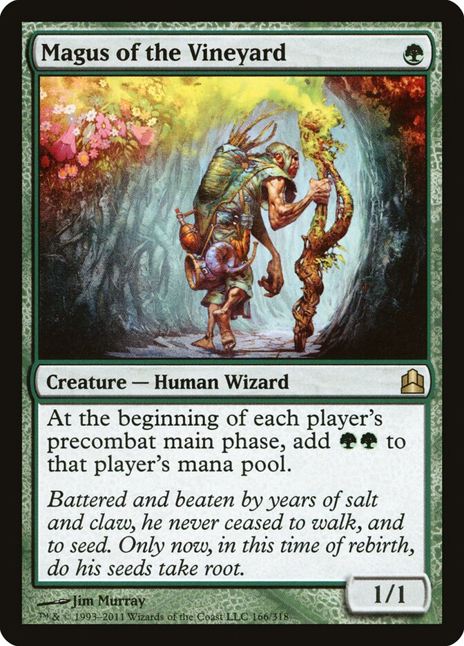 Magus of the Vineyard (166) - Commander 2011 (CMD)