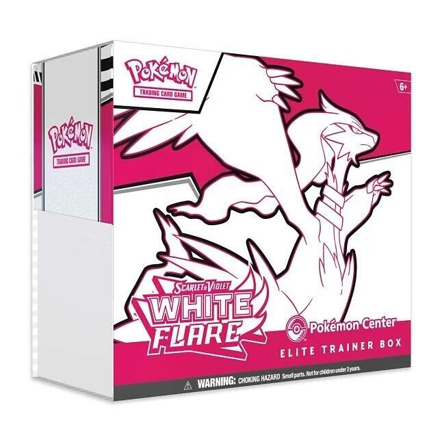 White Flare Pokemon Center Elite Trainer Box (Exclusive) - SV: White Flare (WHT)
