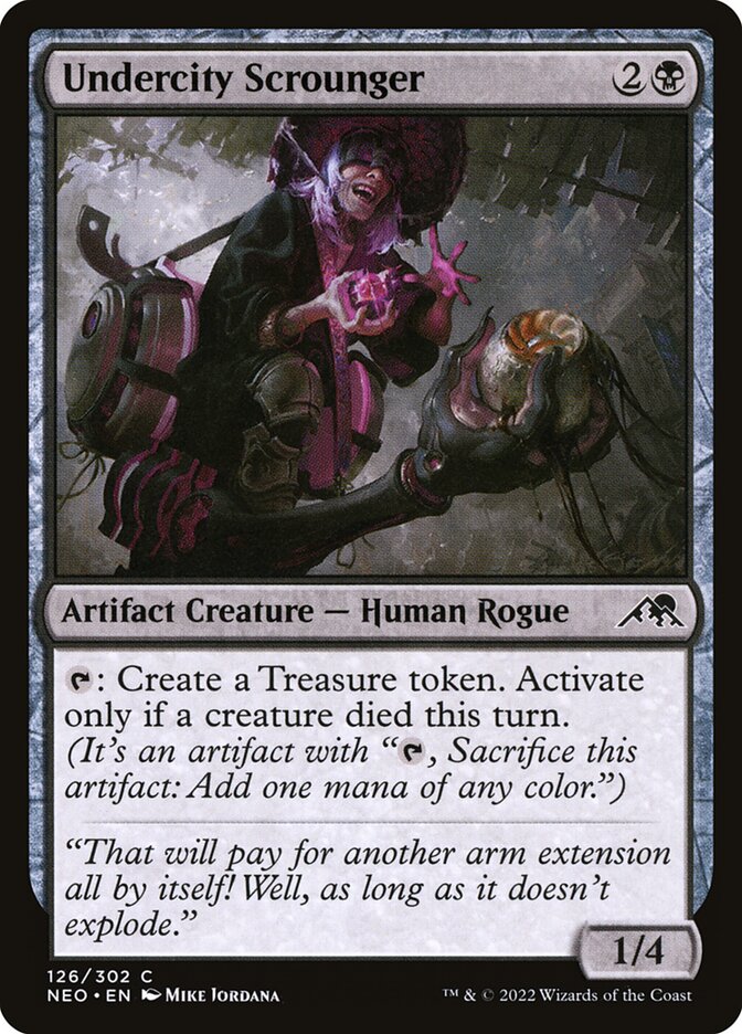Undercity Scrounger (126) - Kamigawa: Neon Dynasty (NEO)