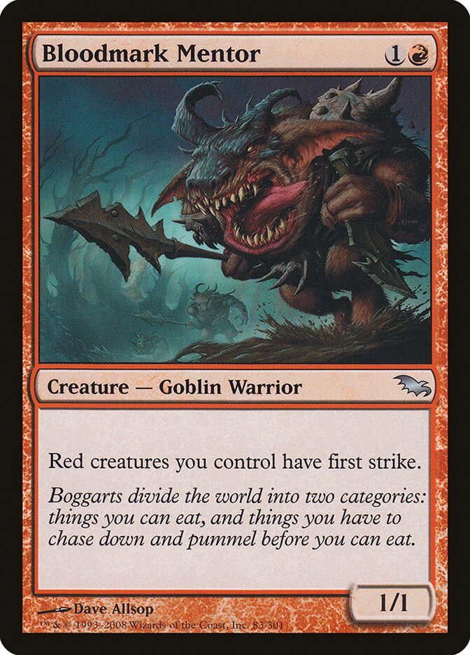 Bloodmark Mentor (83) - Shadowmoor (SHM)