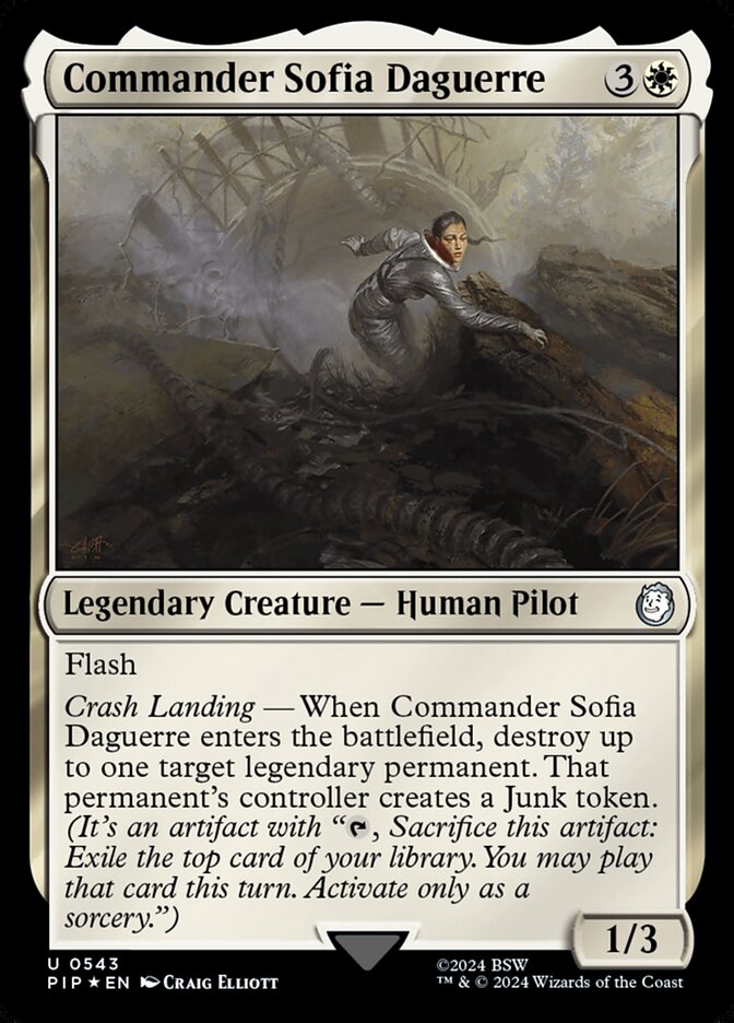 Commander Sofia Daguerre (543) - Fallout (PIP)