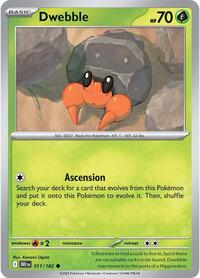 Dwebble (11) - SV10: Destined Rivals (DRI)
