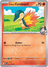 Ethans Cyndaquil (32) - SV10: Destined Rivals (DRI)