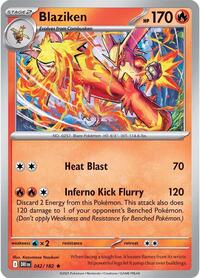 Blaziken (42) - SV10: Destined Rivals (DRI)