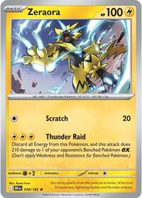 Zeraora (78) - SV10: Destined Rivals (DRI)