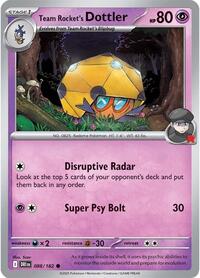 Team Rockets Dottler (88) - SV10: Destined Rivals (DRI)