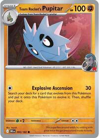 Team Rockets Pupitar (95) - SV10: Destined Rivals (DRI)