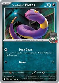 Team Rockets Ekans (112) - SV10: Destined Rivals (DRI)