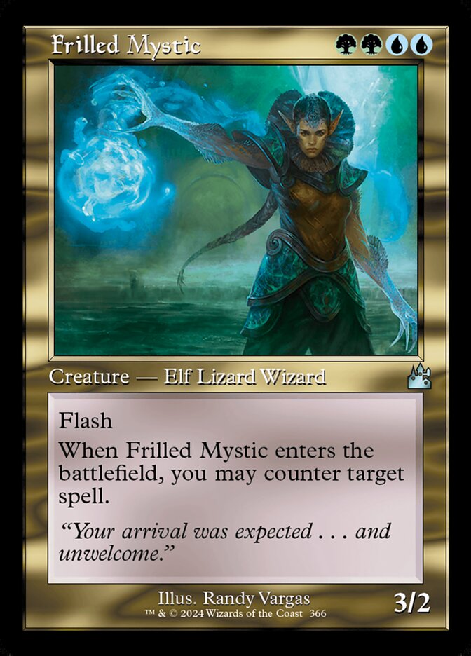 Frilled Mystic (366) - Ravnica Remastered (RVR)