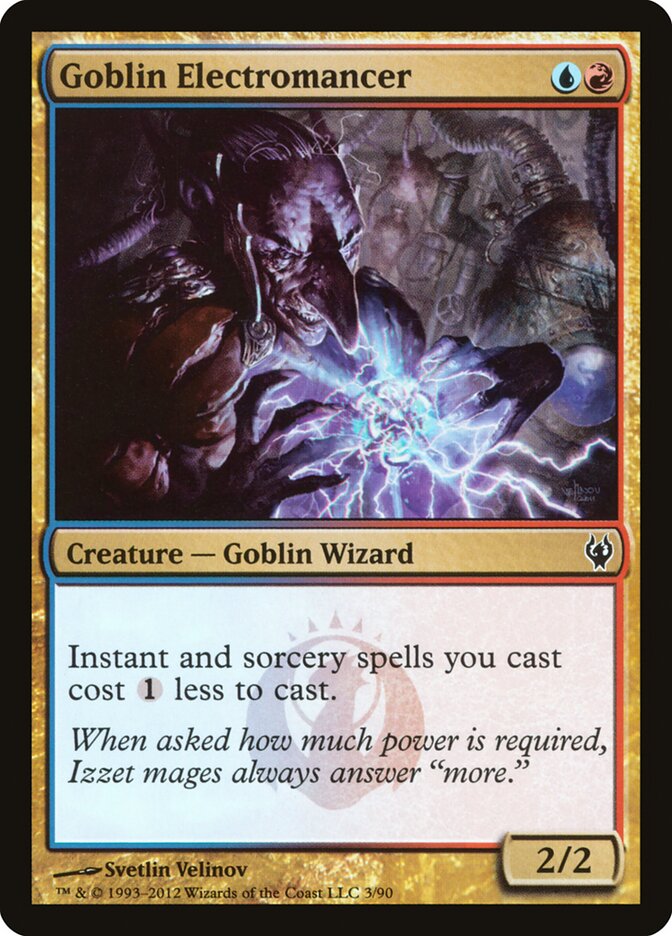 Goblin Electromancer (3) - Duel Decks: Izzet vs. Golgari (DDJ)