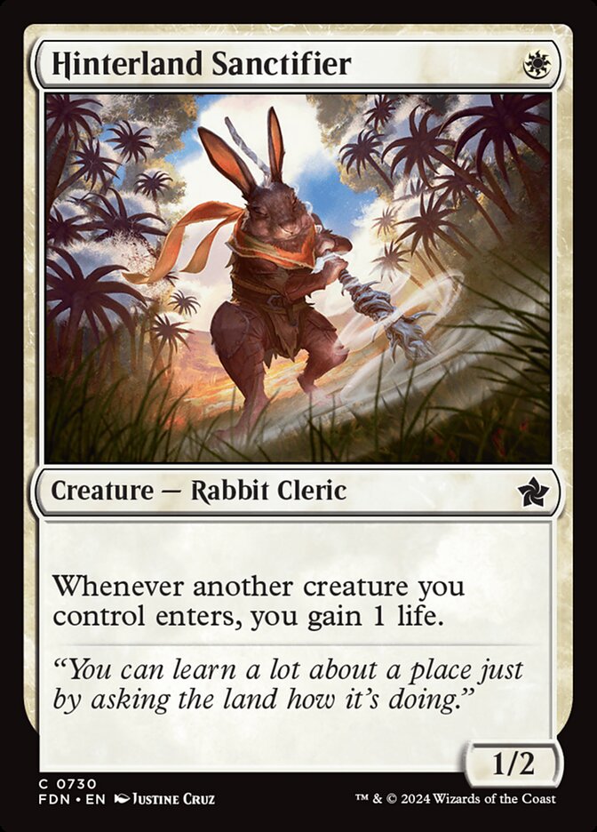 Hinterland Sanctifier (730) - Foundations (FDN)