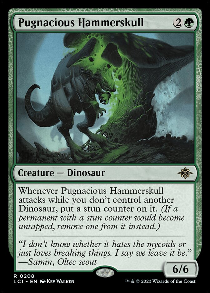 Pugnacious Hammerskull (208) - The Lost Caverns of Ixalan (LCI)